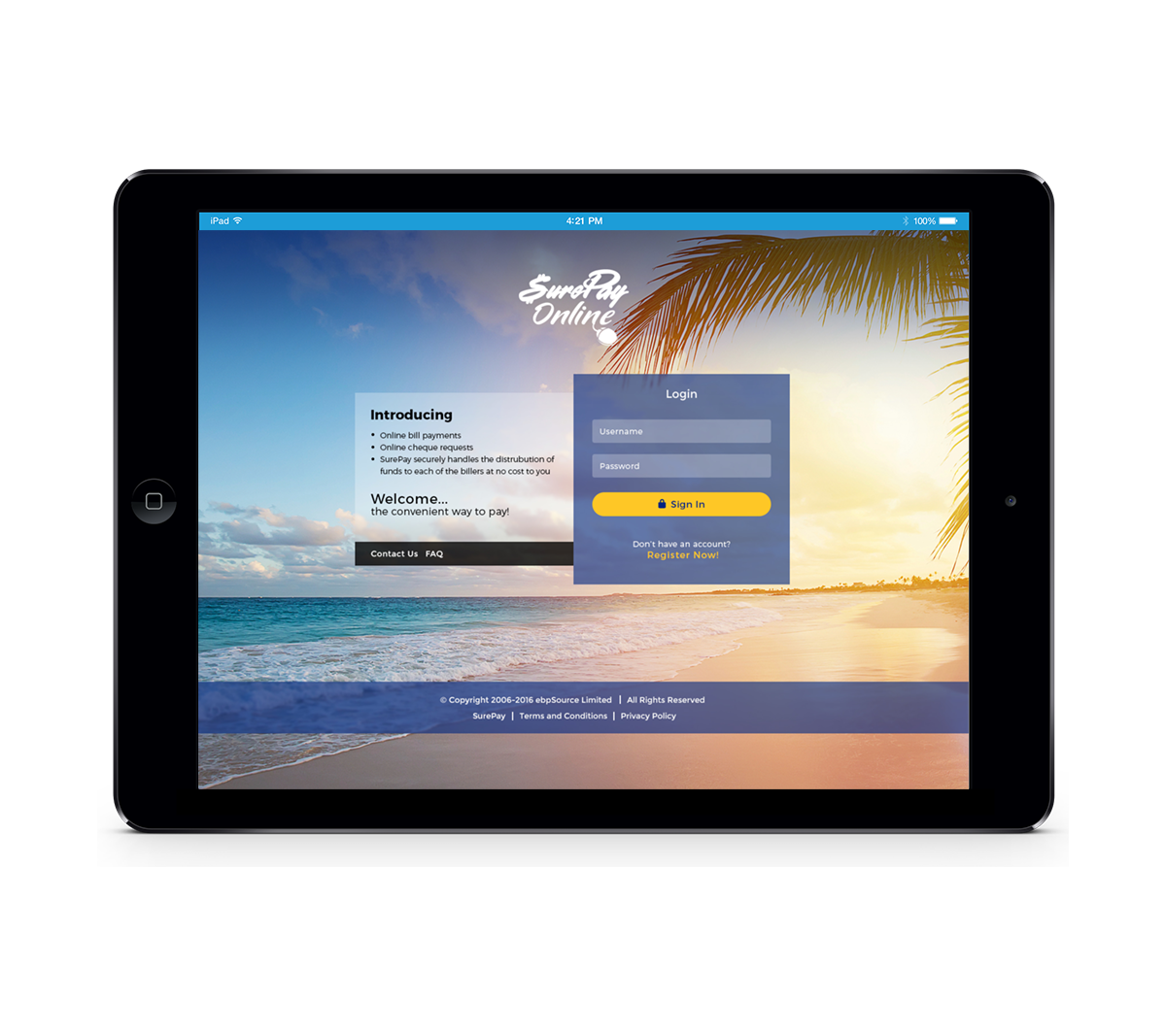 financial e-billing and payment consolidation