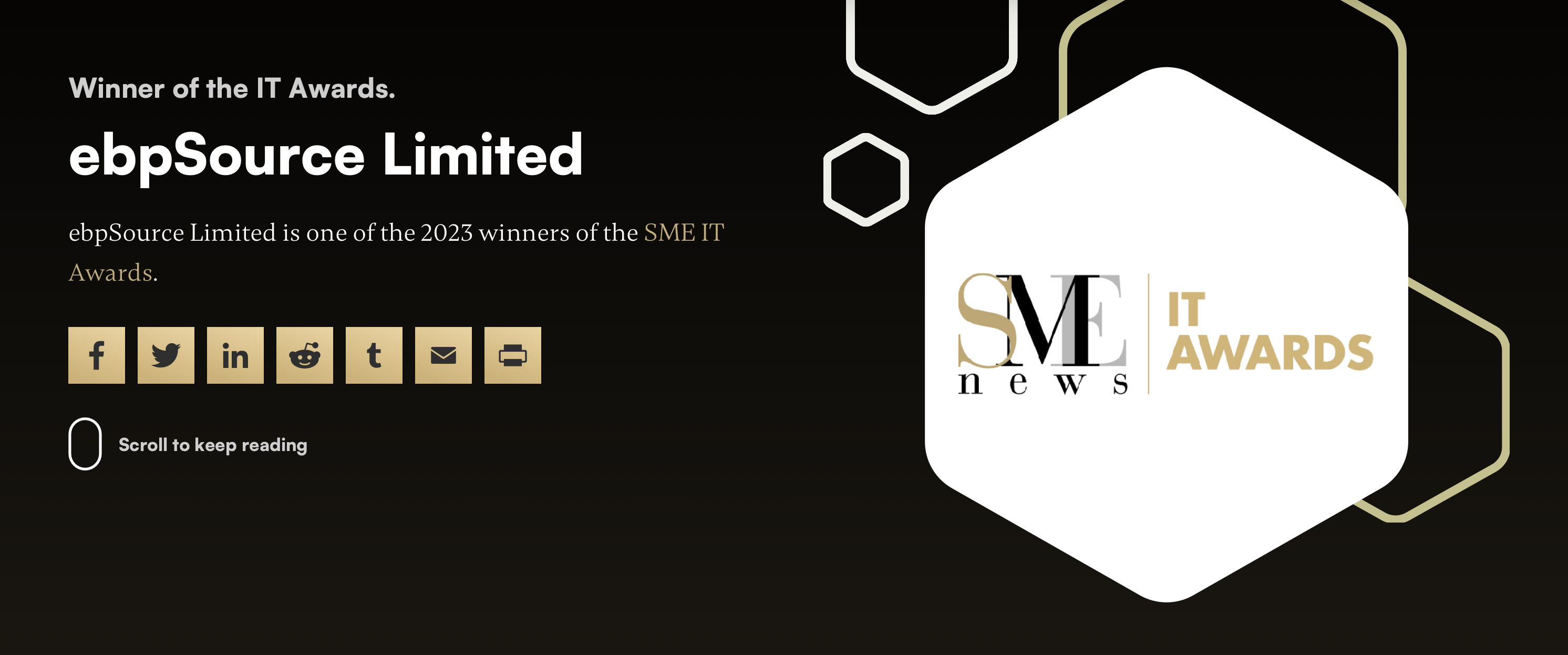 SME News names ebpSource Best Electronic Billing and Payment Software Solutions Provider